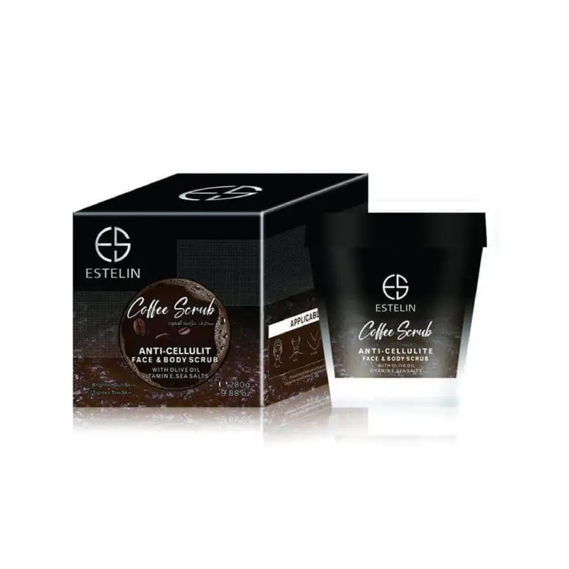 Estelin Coffee Scrub For Face & Body 280g