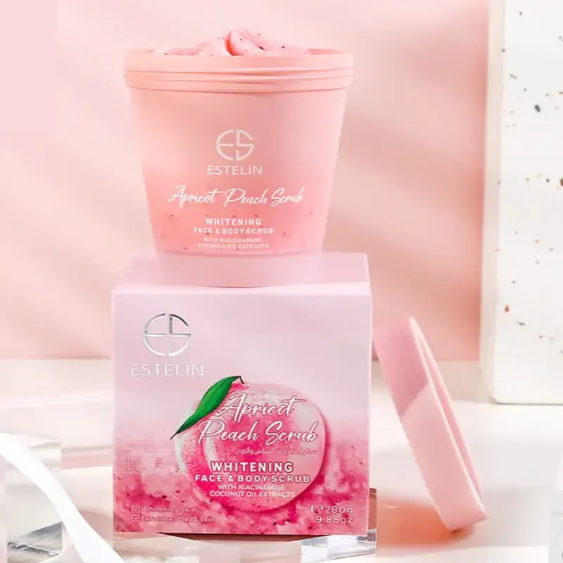 Estelin Peach Scrub 280g