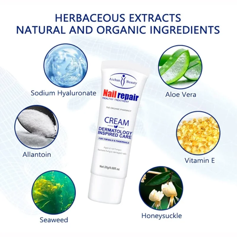 Aichun Beauty Nail Repair Cream Dermatology Inspired Care