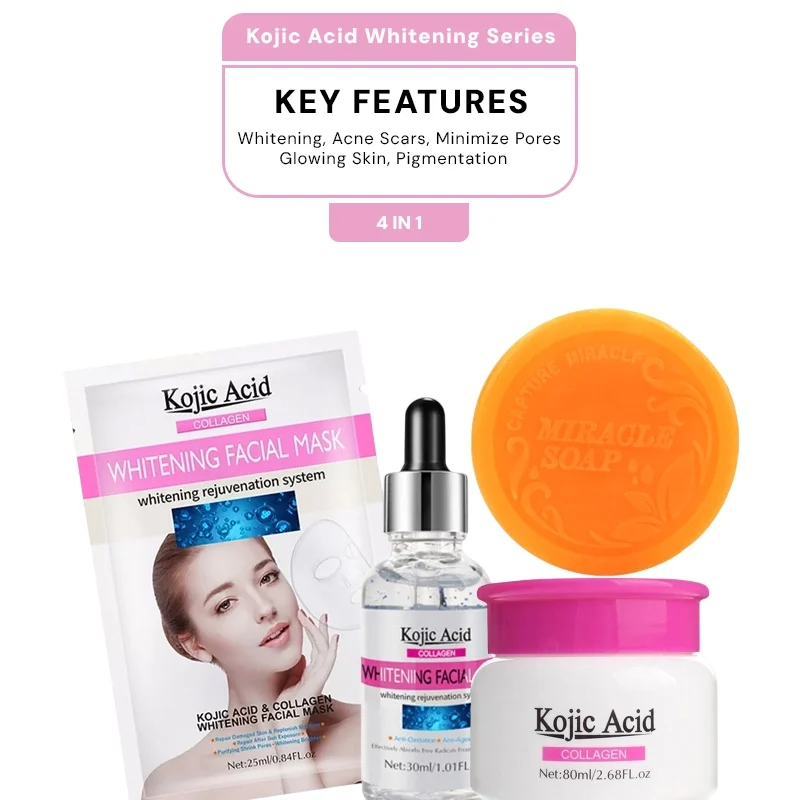 kojic acid whitening series