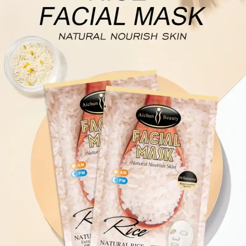Aichun Beauty Moisturizing Natural Glow Rice Facial Mask