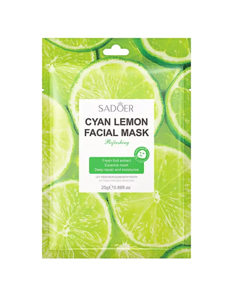 Sadoer Cyan Lemon Facial Mask