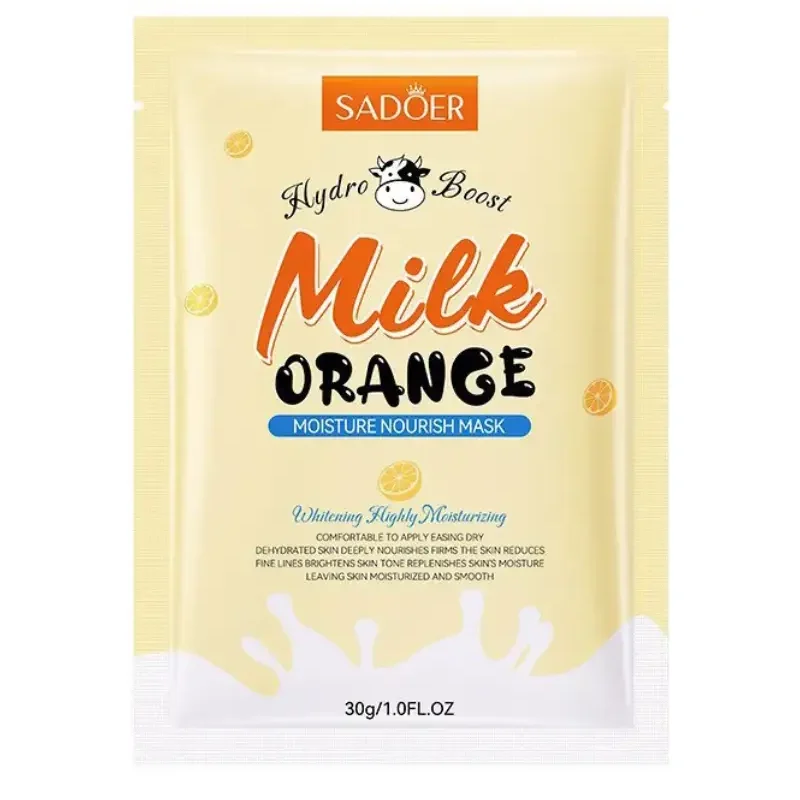 Sadoer Milk Orange Moisture Nourish Mask