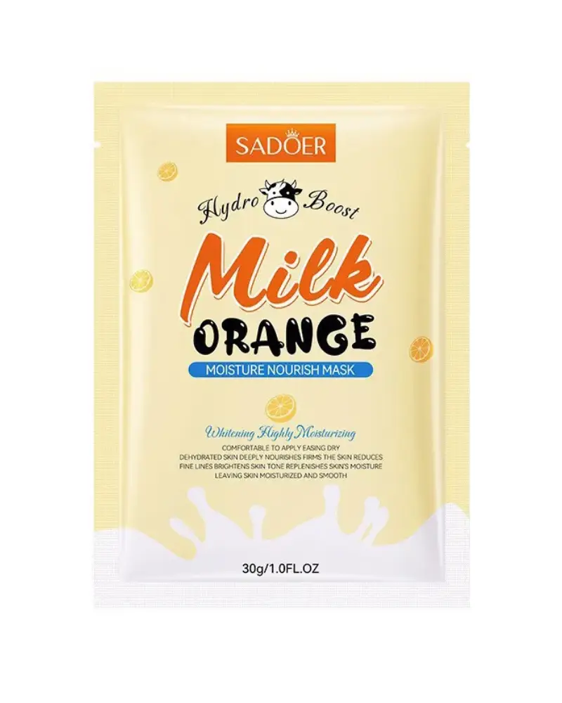 Sadoer Milk Orange Moisture Nourish Mask