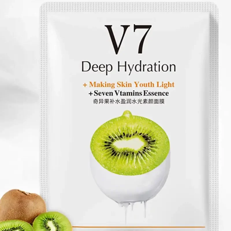 Bioaqua V7 Deep Hydration Kiwi Essence Facial Mask