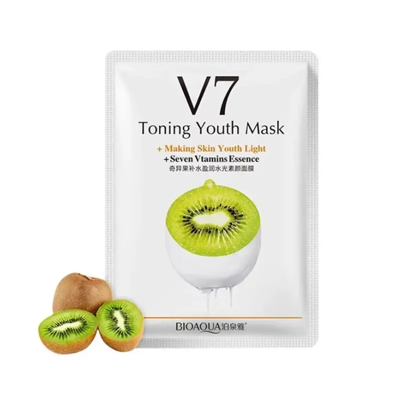 Bioaqua V7 Deep Hydration Kiwi Essence Facial Mask