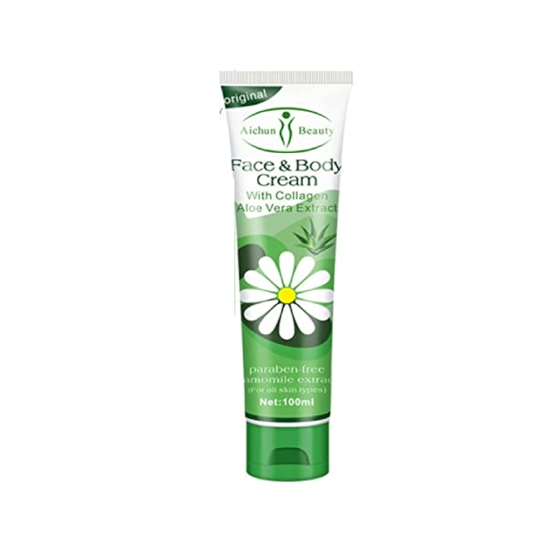 Aichun Beauty Collagen Aloe Vera Extract Face And Body Cream