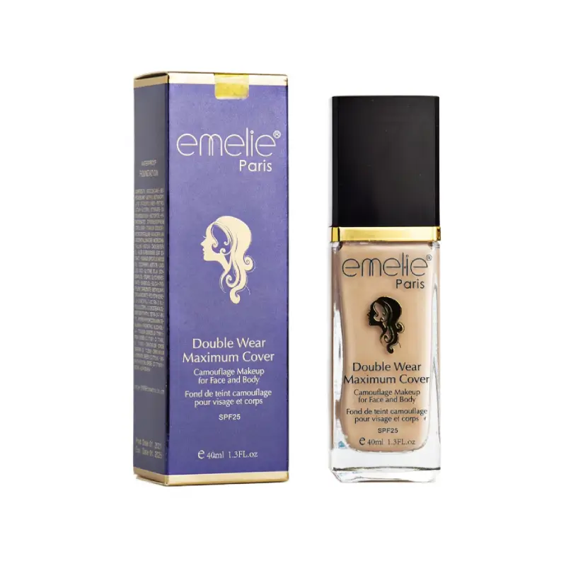 Emelie Paris Foundation - Double Wear Maximum Cover Foundation