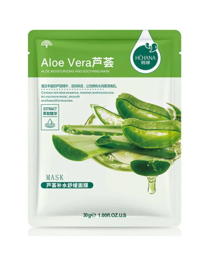 Hchana Moisturizing Aloe Vera Cleanser Face Mask