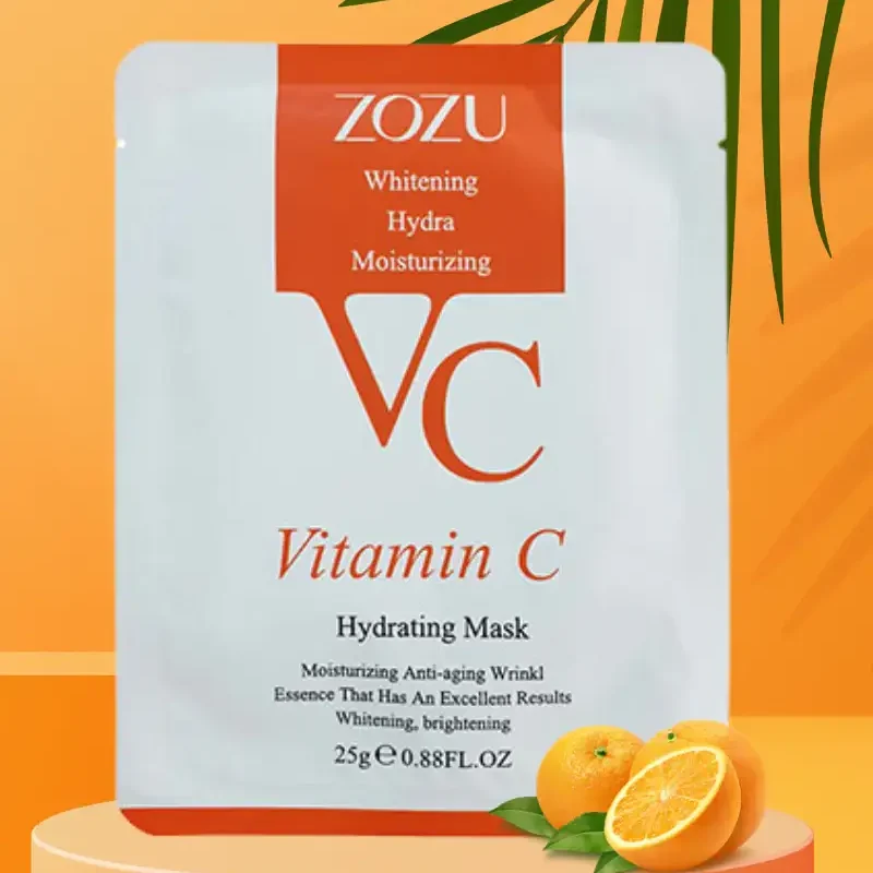 ZOZU Vitamin C Whitening Hydra Moisturizing Face Sheet Mask 25gm
