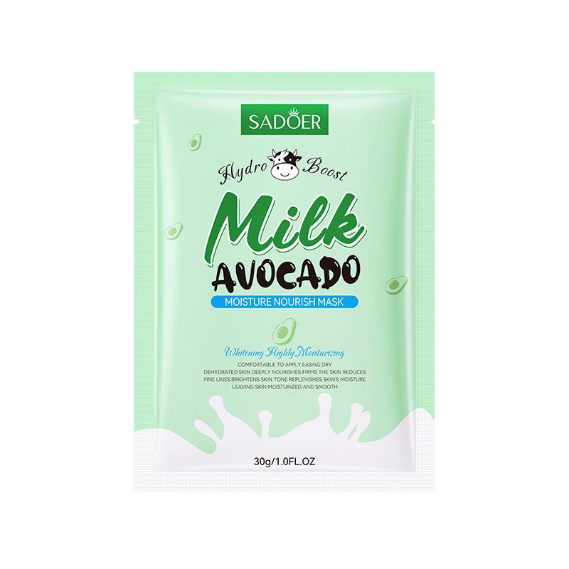 Sadoer Milk Avocado Sheet Mask