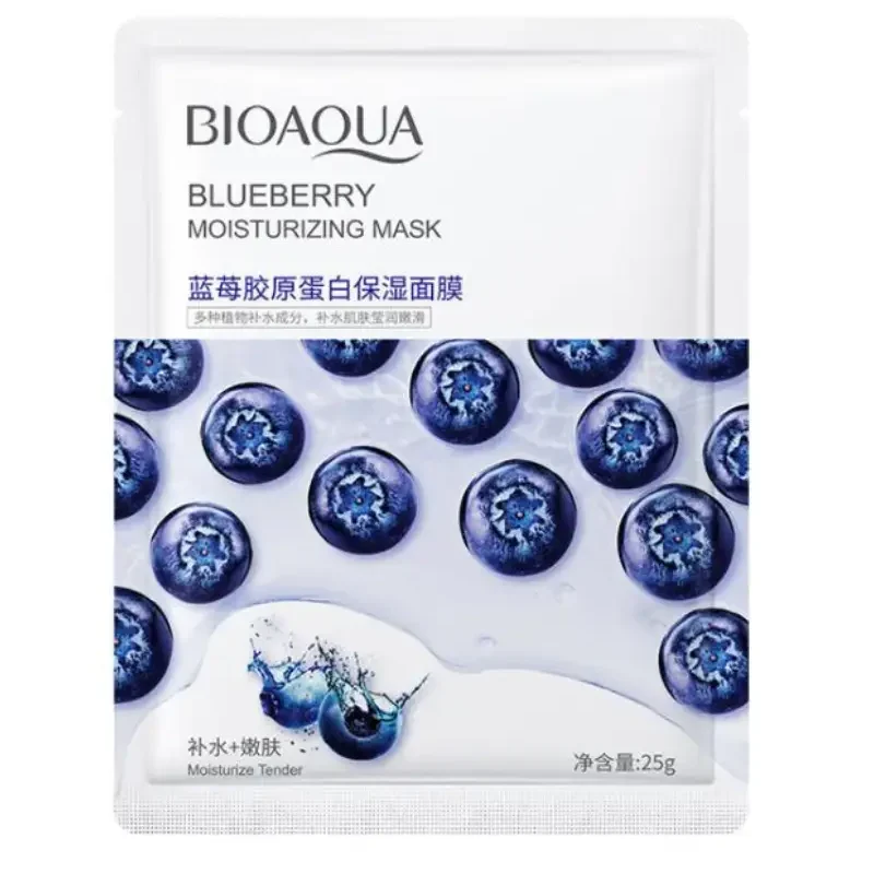 BIOAQUA BlueBerry Moisturizing Face Sheet Mask