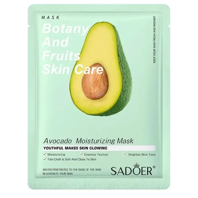 Sadoer Botany And Fruits Avocado Moisturizing Face Sheet Mask
