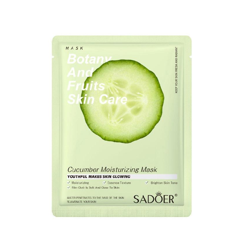 Sadoer Botany And Fruits Cucumber Moisturizing Face Sheet Mask