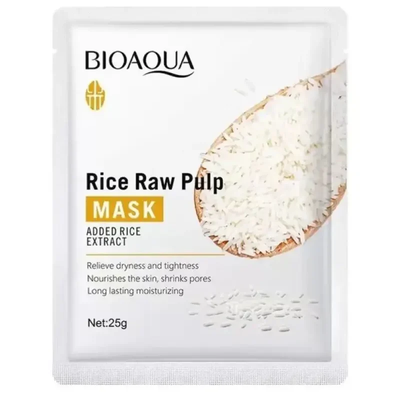 BIOAQUA Rice Raw Pulp Facial Mask