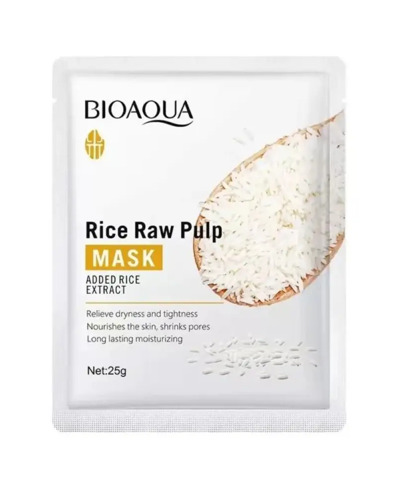 BIOAQUA Rice Raw Pulp Facial Mask