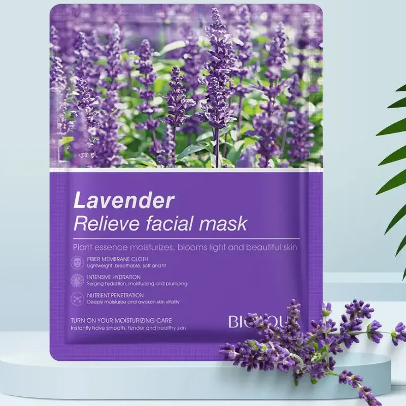BIOAQUA Lavender Relieve Facial Mask