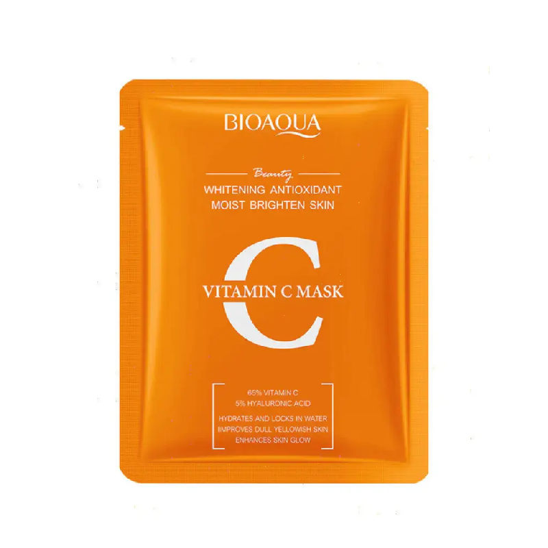 BIOAQUA Vitamin C Whitening Antioxidant Moist Brighten Facial Mask