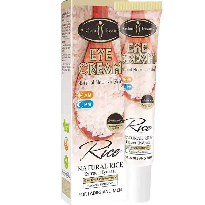 Aichun Beauty Natural Rice Nourish Eye Cream 25g