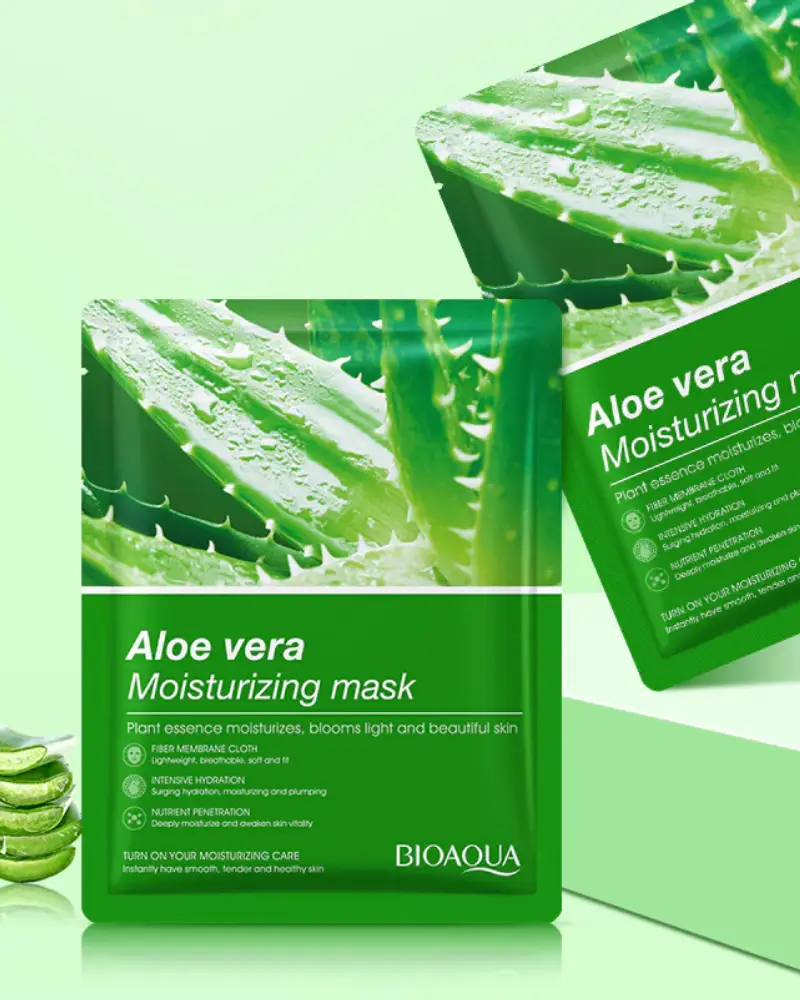 BIOAQUA Aloe Vera Moisturizing Face Sheet Mask