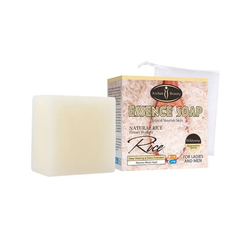 Aichun Beauty Natural Rice Essence Soap