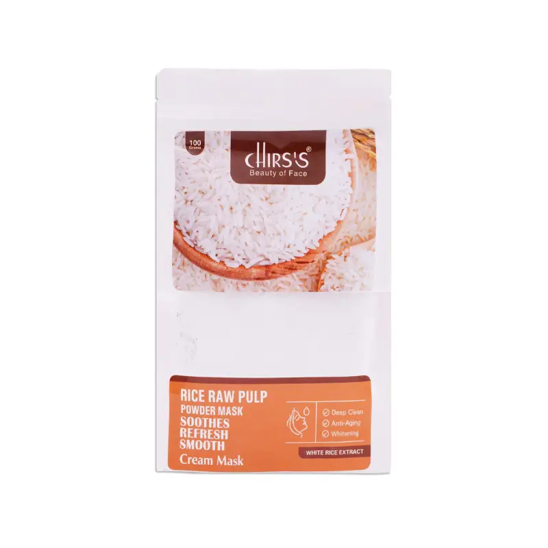 Chirs’s Rice Powder Mask Soothes Refresh Smooth Cream Mask