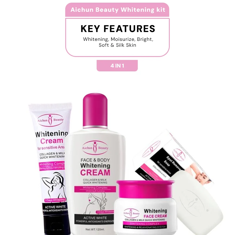 Aichun Beauty Whitening Series – Pack of 4