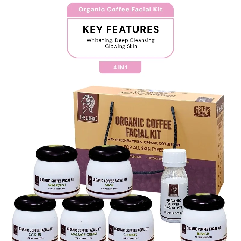 The Liberal Organic Coffee Facial Kit