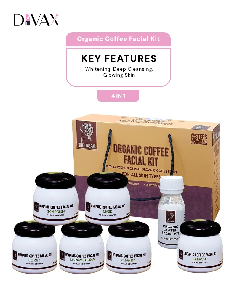 The Liberal Organic Coffee Facial Kit