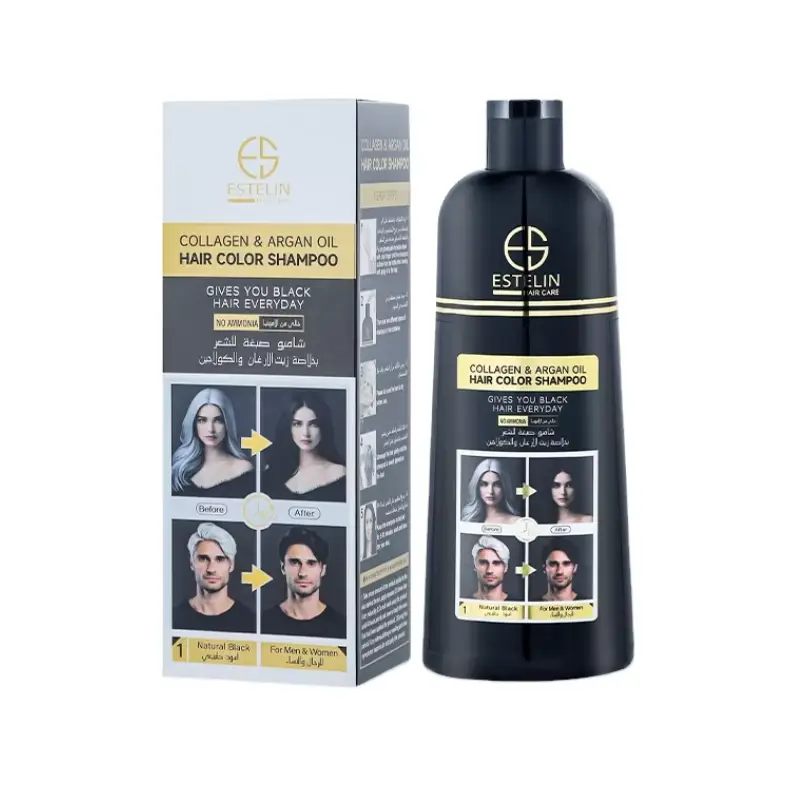 ESTELIN Hair Color Shampoo With Argan Oil 400ML