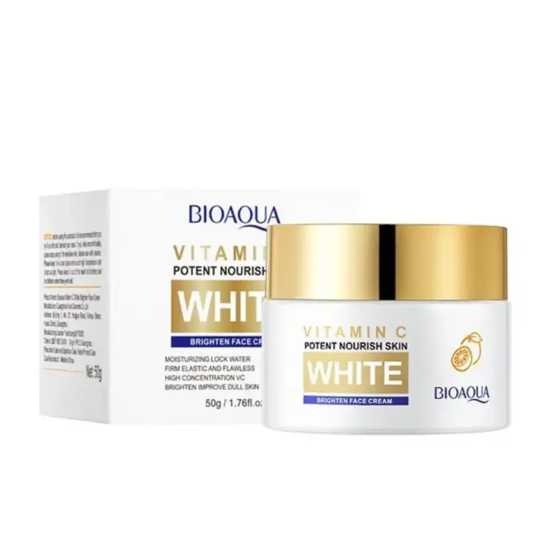 Bioaqua Vitamin C White Face Cream Brighten Moisturizing - 50g