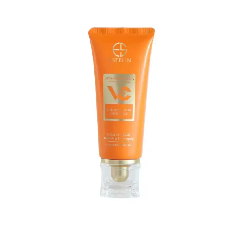 Estelin Vitamin C Plus Facial Cleanser And Hyaluronic Acid, Niacinamide