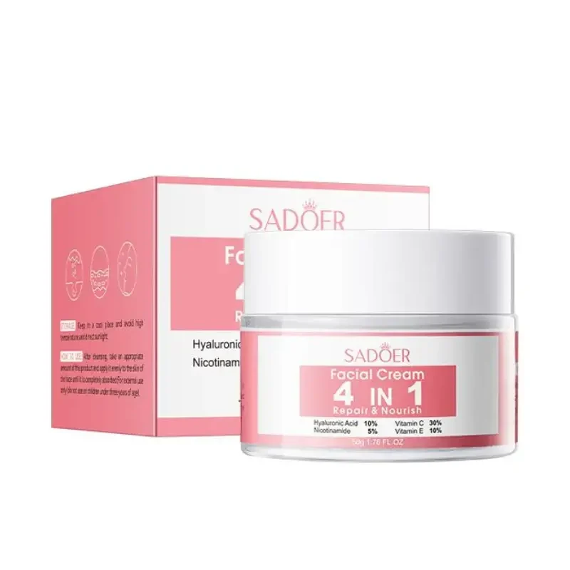 Sadoer 4-in-1 Facial Cream Repair & Nourish - 50g