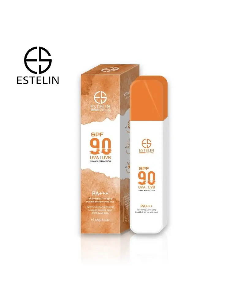 Estelin Brightening & Anti- Aging Sunscreen Lotion SPF 90