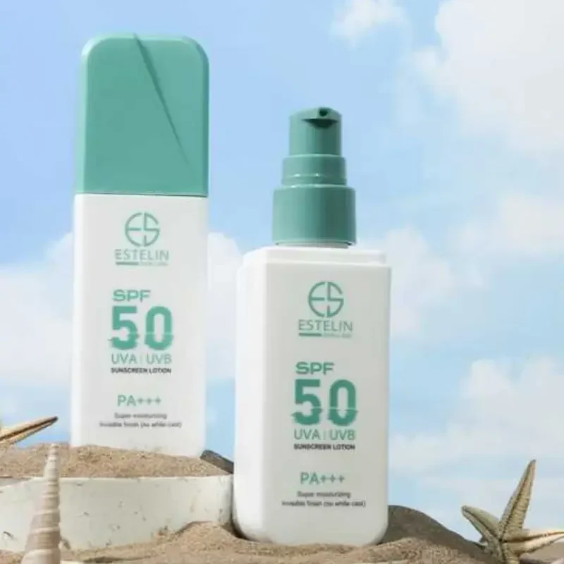 Estelin Super Moisturizing Invisible Sunscreen Lotion SPF 50 PA+++