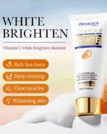 Bioaqua Vitamin C White Cleanser Brighten Oil Control Deep Cleansing - 100g