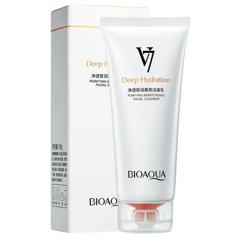 Bioaqua V7 Deep Hydration Facial Cleanser Moisturizing - 100g