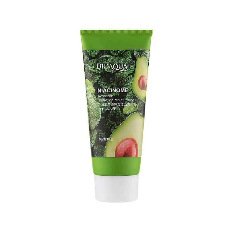 Bioaqua Niacinome Avocado Facial Cleanser Elasticity Moisturizing