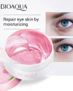 Bioaqua Honey Peach Hexapeptide Eye Mask 30 pair - Divax.pk
