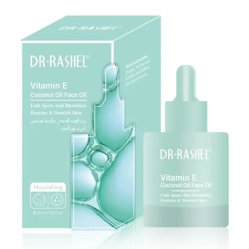 Dr Rashel Vitamin E Coconut Face Oil Moisturizing & Lightening - 35ml