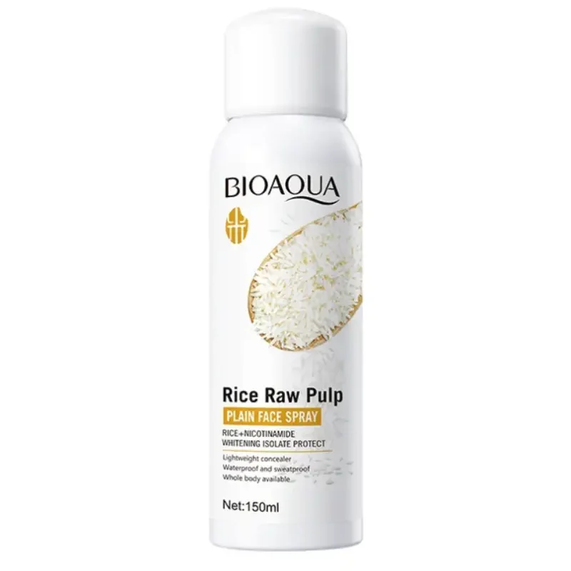 Bioaqua Rice Raw Pulp Plain Face Spray Nicotinamide - 150ml
